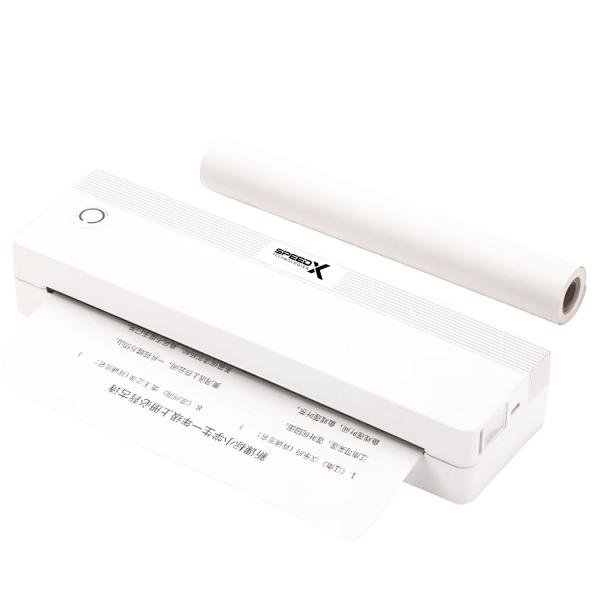 19765bf2df1780482495.jpg Speed-X SP-A42 Portable A4 Thermal Printer — Bluetooth, Wi-Fi & USB-C