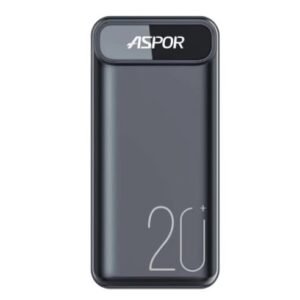 Aspor A396 PD 20000mAh 22.5W Fast Charging Power Bank
