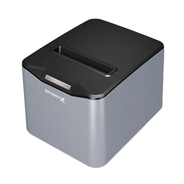 406793c0b81780487841.jpg Speed-X SP-200U 80mm USB Thermal Receipt Printer — Grey