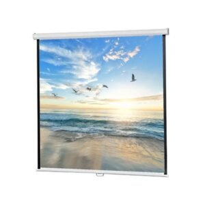 Speed-X 6 × 6 ft Manual Projector Screen