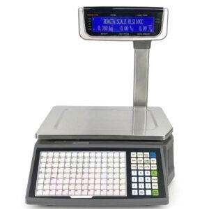 Speed-X RLS1100C Digital Barcode Label Printing Scale