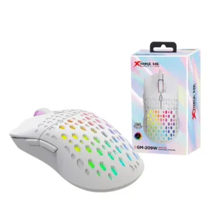 White Xtrike Me GM209W RGB 8000 DPI gaming mouse