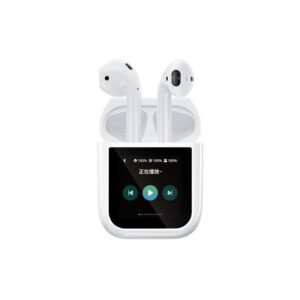 A14 Pro ANC Wireless Earbuds with Touch Display (White)
