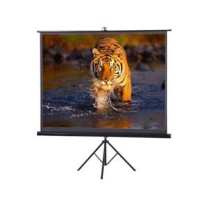 Speed-X 6 × 8 ft Portable Tripod Projector Screen