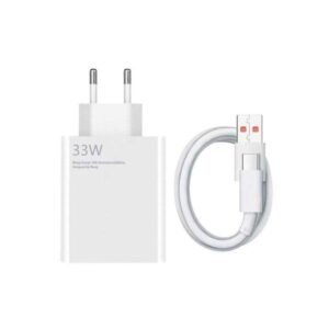 Xiaomi 33W EU Plug QC3.0 Fast Quick Wall Turbo Charger With Cable