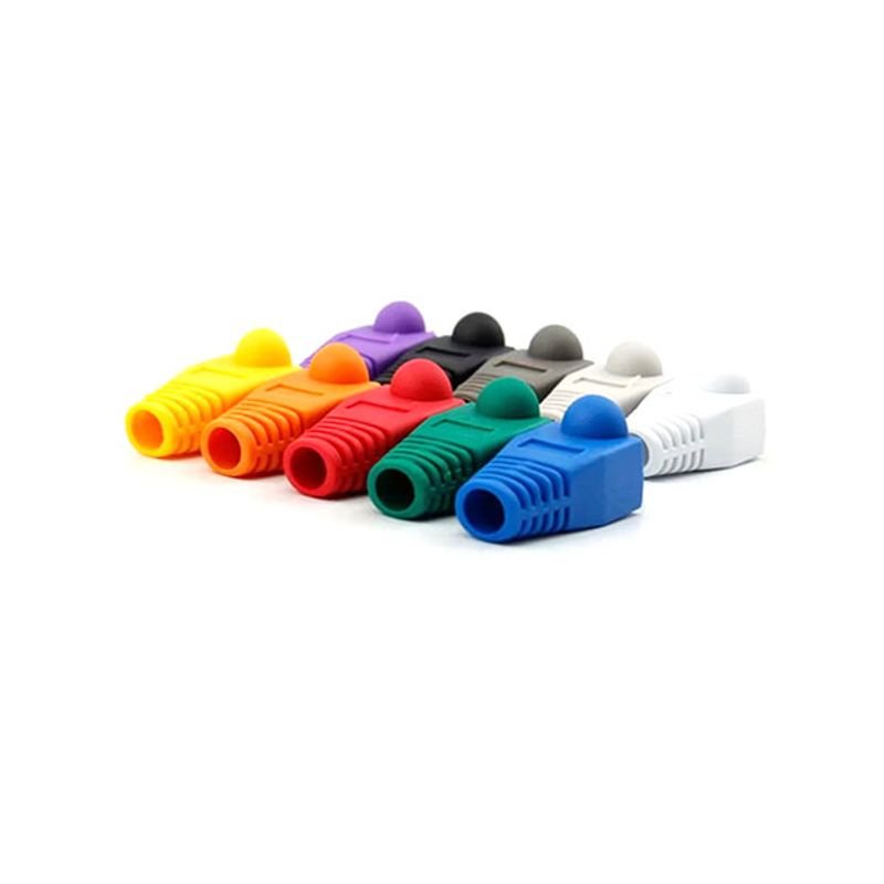cat6-rj45-cable-boot-covers-1000-pack Cat6 RJ45 Cable Boot Covers — 1000-Pack