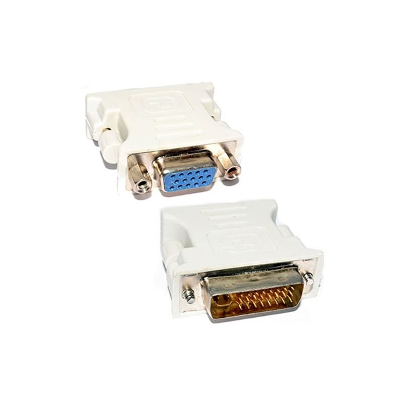 dvi-24-5-male-to-vga-female-adapter DVI 24+5 Male to VGA Female Adapter