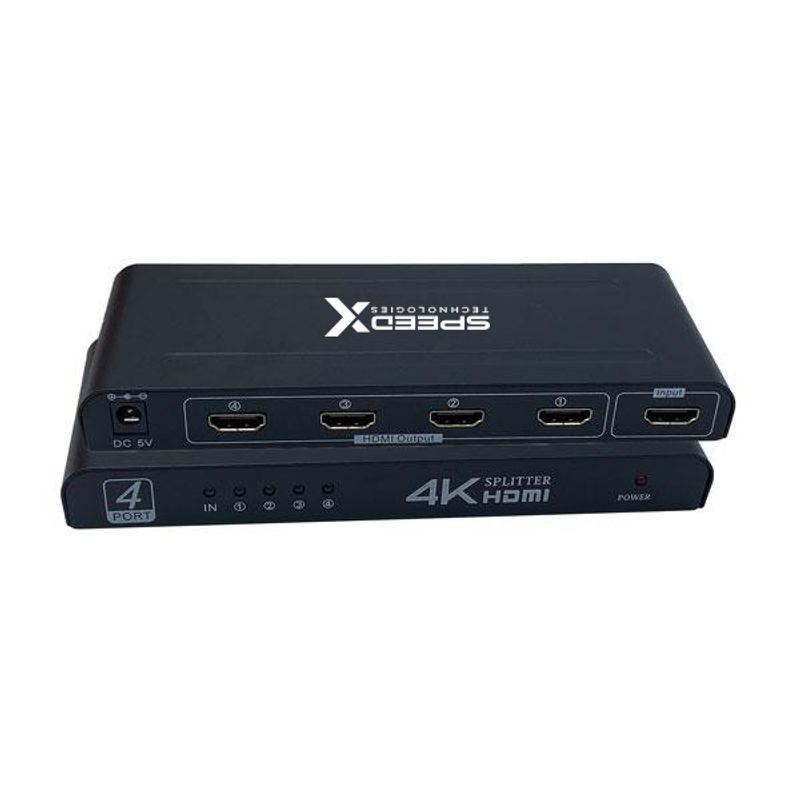 fj104-4-port-4k-hdmi-splitter FJ104 4-Port 4K HDMI Splitter