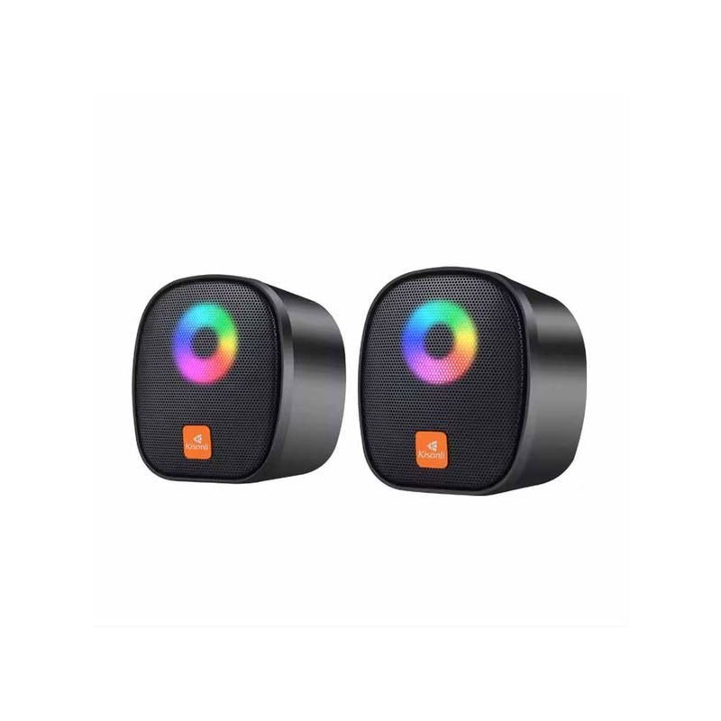 kisonli-x11-6w-rgb-usb-computer-speakers Kisonli X11 6W RGB USB Computer Speakers