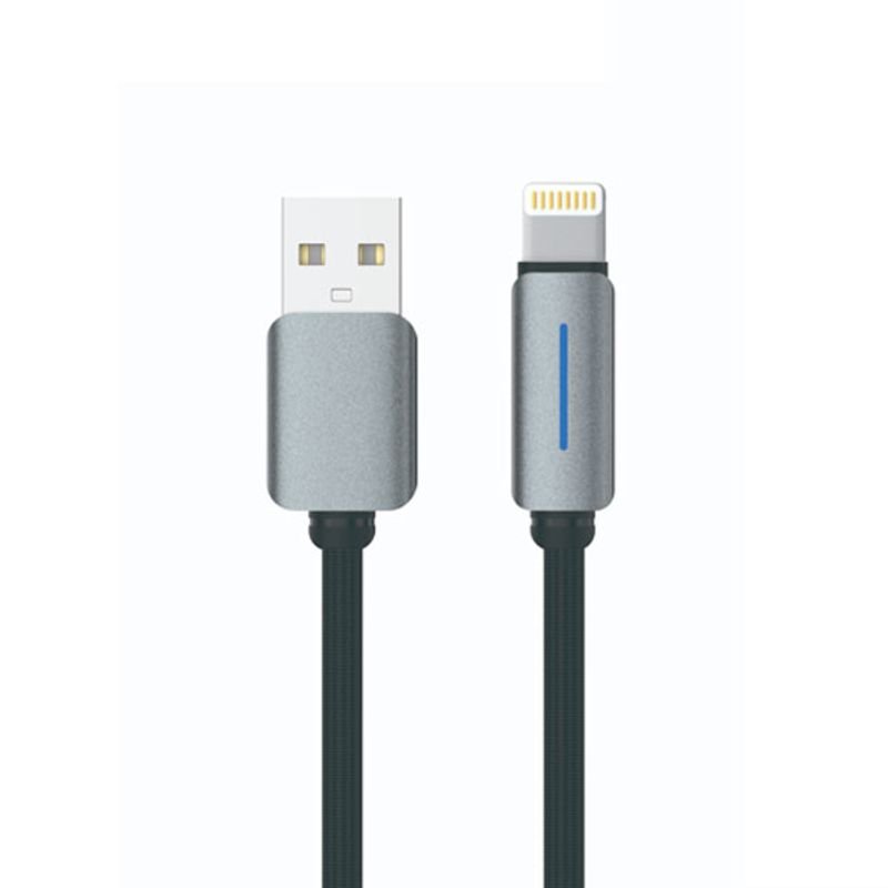logilink-usb-a-to-lightning-nylon-cable-1m Logilink USB-A to Lightning Nylon Cable — 1m