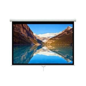 Manual Pull-Down Projector Screen