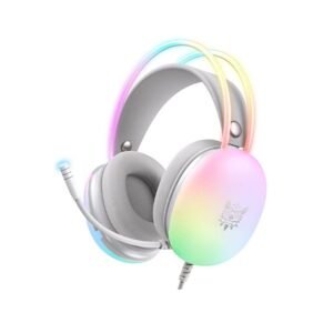 Onikuma X25 Pro RGB Gaming Headset — White