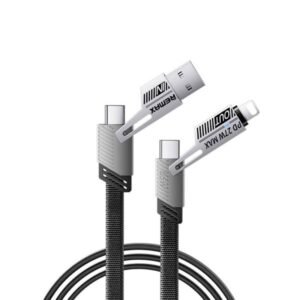 Remax RC-C189 65W 4-in-1 Data Cable — Black