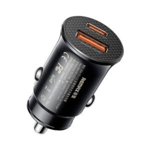 Remax RCC358 SIYA 30W Car Charger — Black