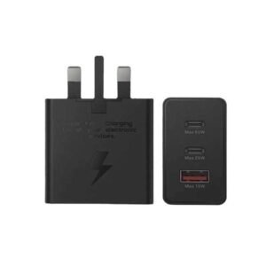 Samsung 65W Trio USB-C & USB-A Charger — UK Plug