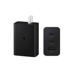Samsung 65W Trio USB-C & USB-A Charger — US Plug