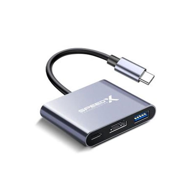 speed-x-sp-tc03a-3-in-1-usb-c-hdmi-usb-3-0-adapter Speed-X SP-TC03A 3-in-1 USB-C HDMI USB 3.0 Adapter