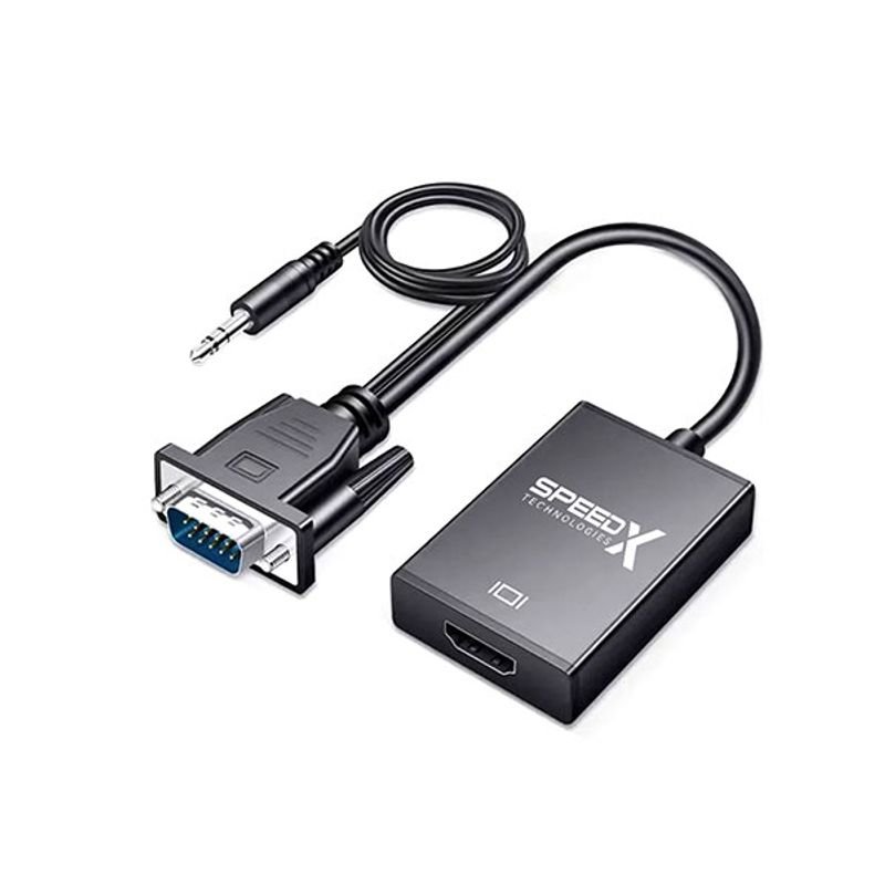 speed-x-sp-vh108-vga-to-hdmi-adapter-with-audio Speed-X SP-VH108 VGA to HDMI Adapter with Audio