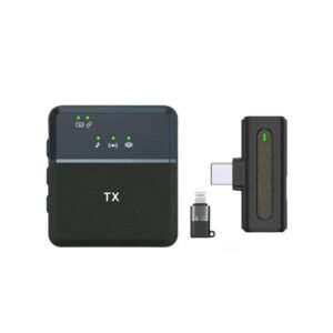 SX8 2-in-1 USB-C and iPhone Single Wireless Microphone
