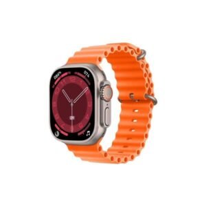 X8 Plus Ultra 2.08-inch Smartwatch with Wireless Charging (Orange)