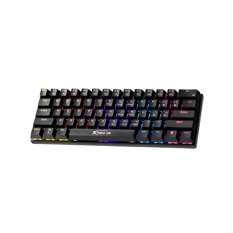 xtrike-me-gk-916-rainbow-switch-lights-mechanical-gaming-key Xtrike Me GK-916 61-Key Mechanical Gaming Keyboard