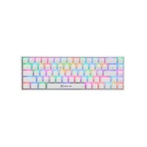 Xtrike Me GK-995W-WH 68-Key Wireless Mechanical Keyboard, White
